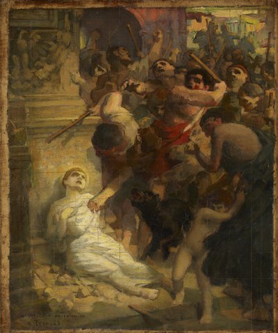 El martirio de San Tarcisio de Antony Troncet
